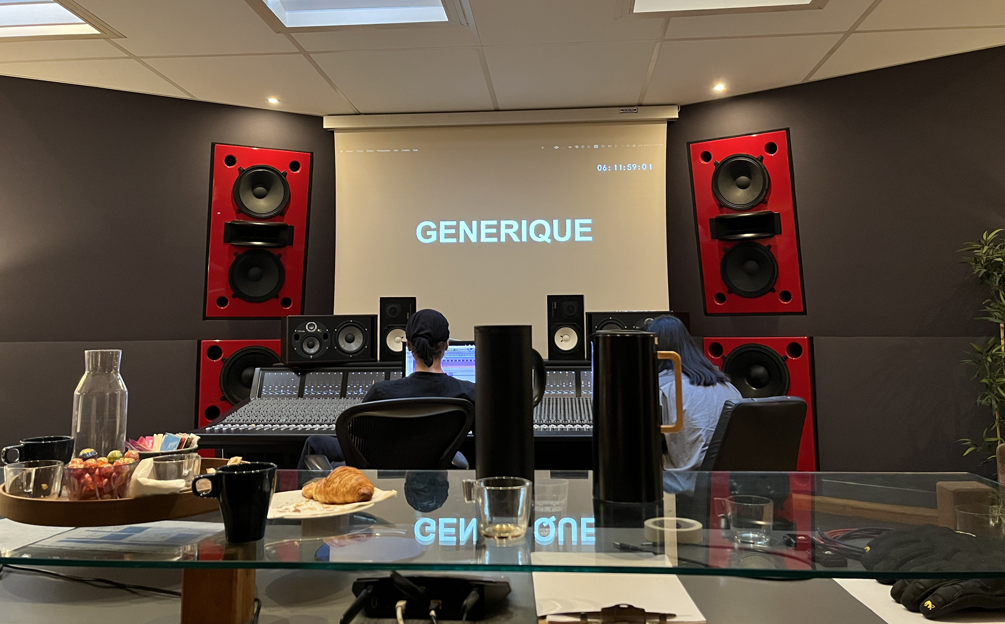 Orchestre en concert — Six projections sans images